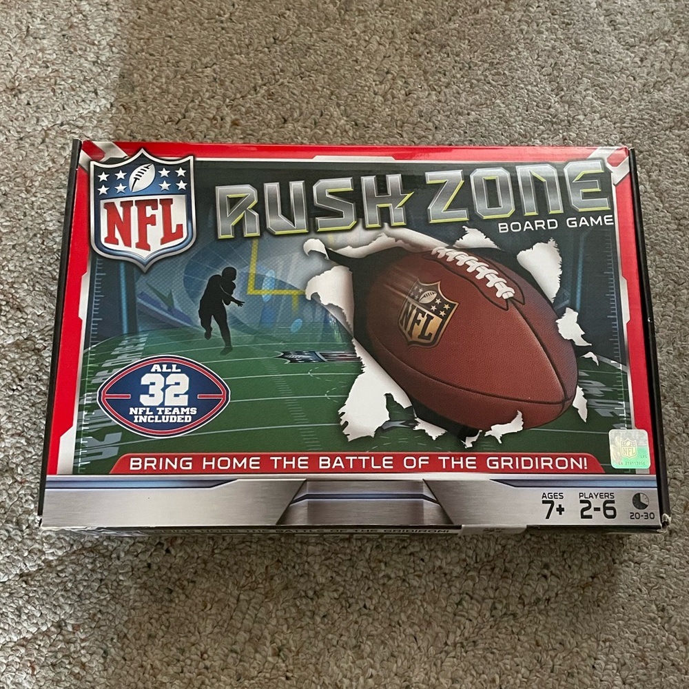 NFL Rush Zone Board Game